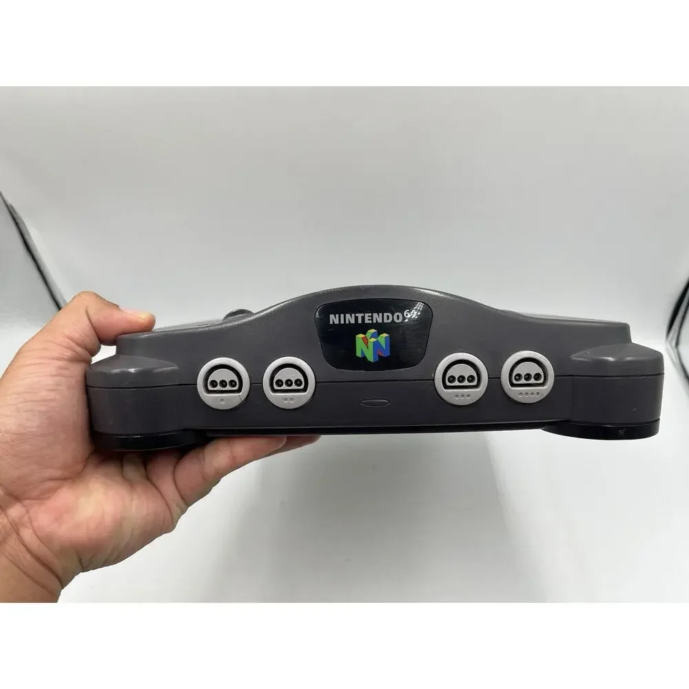 Nintendo 64 N64 Console NUS-001(USA) w/ OEM Power Adapter - TESTED